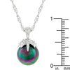 Leafed Tahitian Pearl Pendant